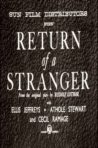 Return of a Stranger 1937