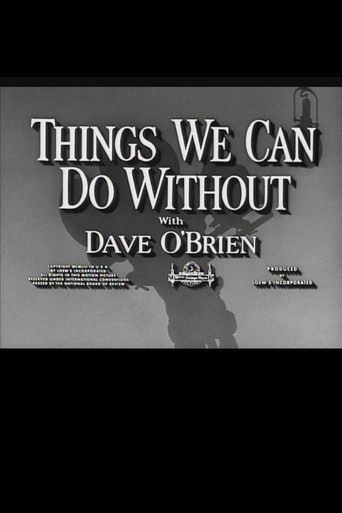 Things We Can Do Without 1953